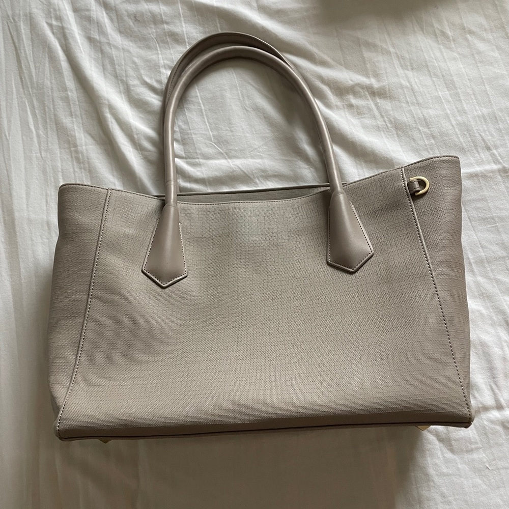 Dagne Dover Taupe Tote Bag